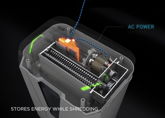 detail Skartovací stroj KOBRA HYBRID-S