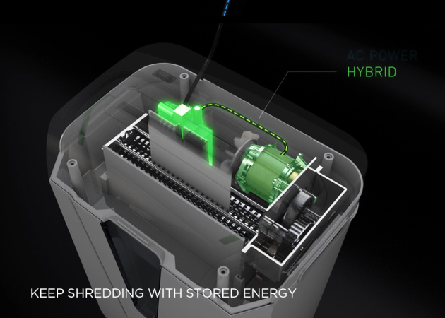 detail Skartovací stroj KOBRA HYBRID-S