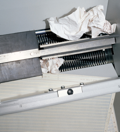 detail Skartovací stroj KOBRA 400 WB