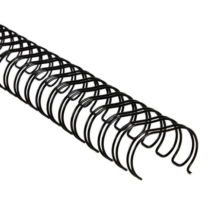 detail Drátěné hřbety 2:1 - 9.5mm - černé - 100 ks