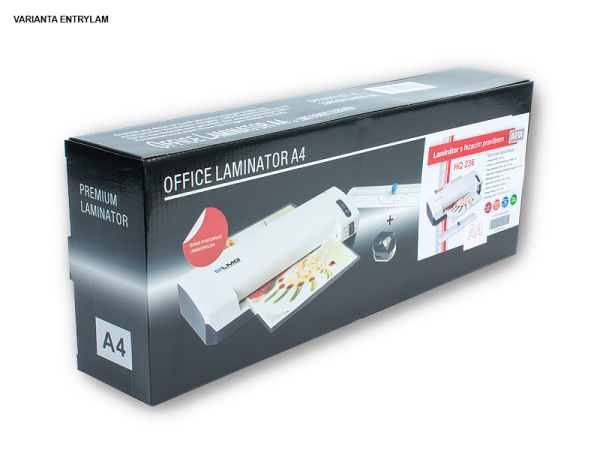 detail Laminátor ARTA HQ 236 A4 s řezacím pravítkem
