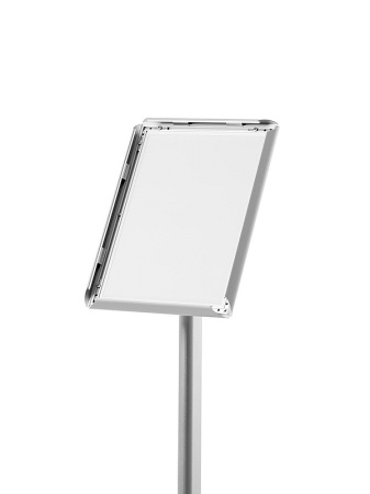 detail Informační tabule na stojanu 100 cm s ostrými rohy - A4 na šířku i výšku