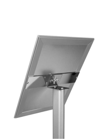 detail Informační tabule na stojanu 100 cm s ostrými rohy - A4 na šířku i výšku