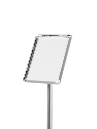 detail Informační tabule na stojanu 100 cm s ostrými rohy - A3 na šířku i výšku