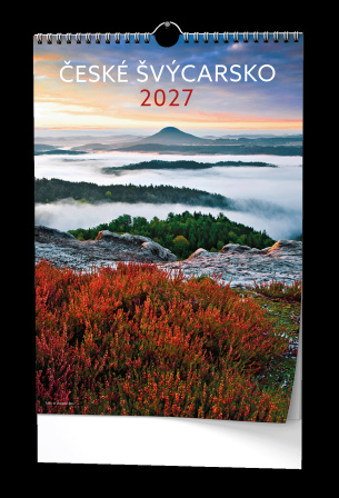 detail Nástěnný kalendář 2027 A3 České Švýcarsko