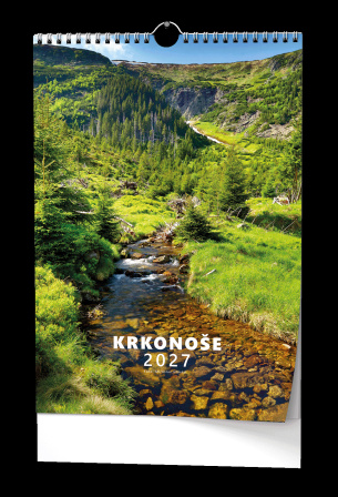 detail Nástěnný kalendář 2027 A3 Krkonoše