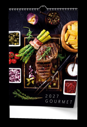 detail Nástěnný kalendář 2027 A4 Gourmet