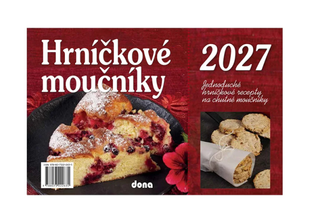 detail Stolní kalendář 2027 Hrníčkové moučníky