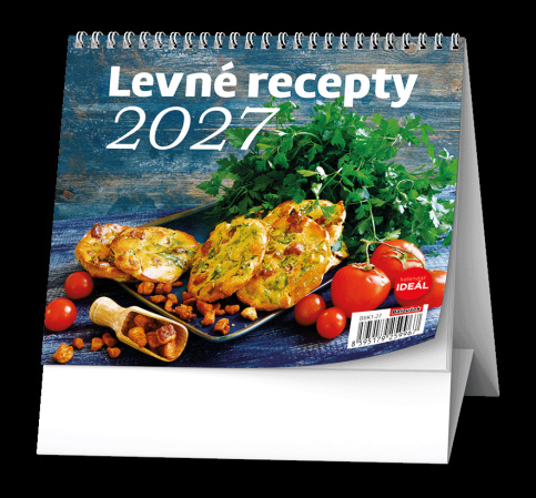 detail Stolní kalendář 2027 Levné recepty