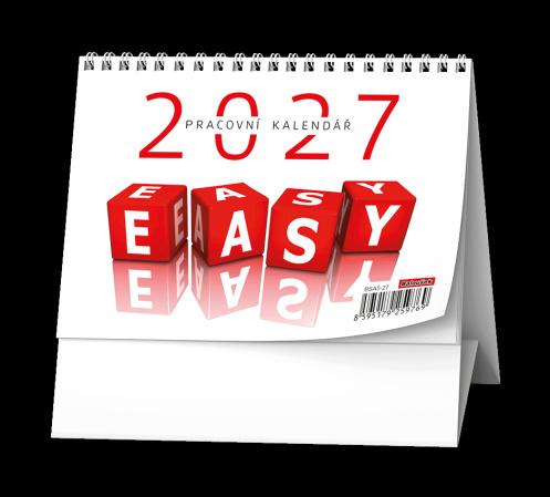 detail Stolní kalendář 2027 Easy