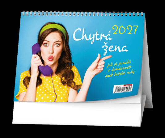 detail Stolní kalendář 2027 Chytrá žena