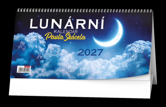 detail Stolní kalendář 2027 Lunární kalendář