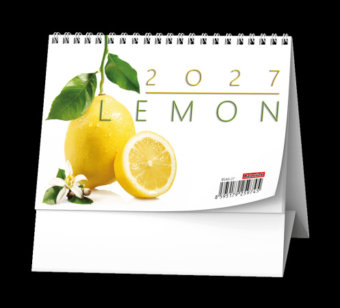 detail Stolní kalendář 2027 Mini Lemon týdenní