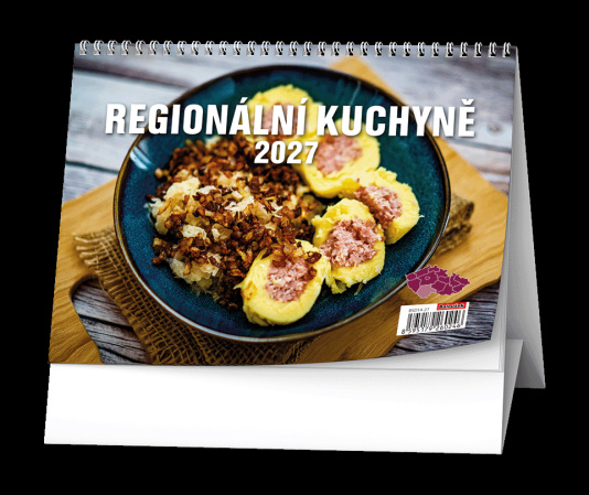 detail Stolní kalendář 2027 Regionální kuchyně