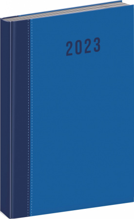 detail Denní diář Cambio 2023, modrý, 15 × 21 cm
