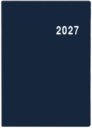 detail Diář 2027 čtrnáctidenní Ladislav-PVC modrý