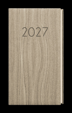 detail Diář 2027 týdenní Jakub-Wood světle hnědý