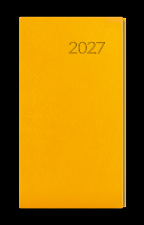 detail Diář 2027 týdenní kapesní Jakub-Vivella okrový