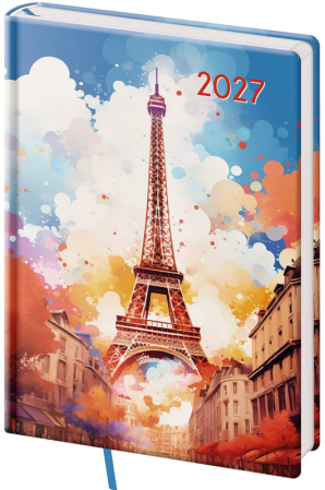 detail Diář 2027 týdenní A5 Vario Lyra Paris