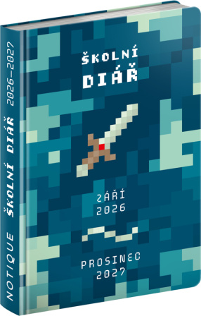 detail Diář 2026/27 týdenní kapesní Student Gamer