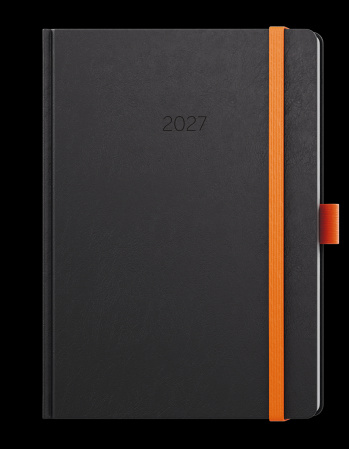 detail Diář 2027 denní A5 David-Nora černý