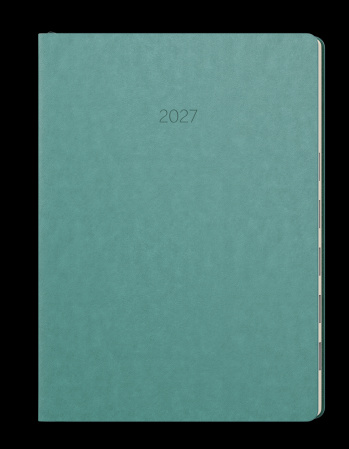 detail Diář 2027 denní B5 Maxim tyrkysový