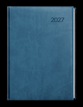 detail Diář 2027 denní B6 Adam-vivella petrolejový