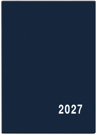 detail Diář 2027 měsíční Anežka-PVC modrý