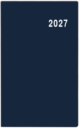 detail Diář 2027 měsíční Marika-PVC modrý