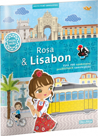 detail ROSA & LISABON – Mesto plné samolepiek