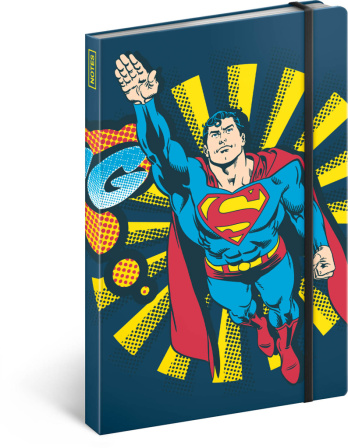 detail NOTIQUE Notes Superman – Bang, linkovaný, 13 x 21 cm