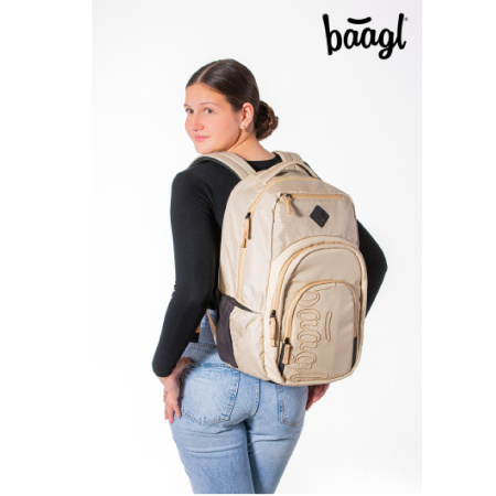 detail BAAGL Batoh Coolmate Beige