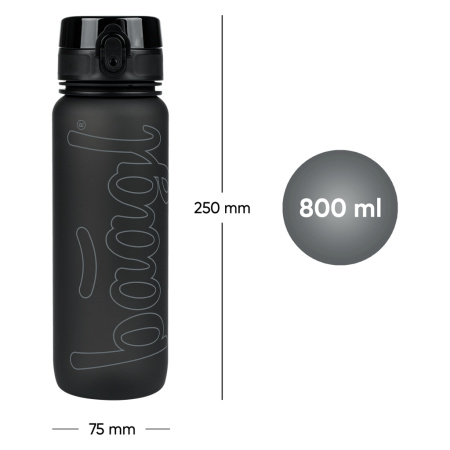 detail BAAGL Tritanová láhev na pití Black, 800 ml