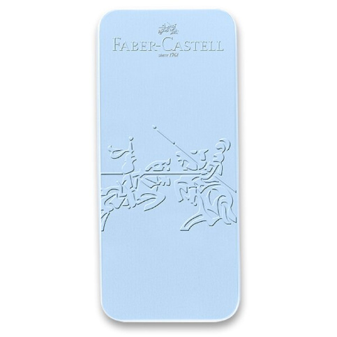 detail Sada Faber-Castel Grip 2010 plnicí pero a kuličková tužka sky blue
