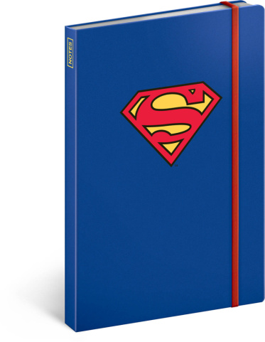 detail NOTIQUE Notes Superman – Symbol, linkovaný, 13 x 21 cm