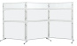 náhled Panel 2x3 Modular, 120 x 60 cm, bílý lakovaný