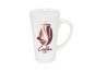 náhled Hrnek SubliT latté 500 ml bílý 14,9 cm kónický