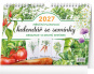 náhled Stolní kalendář 2027 Plánovací se semínky