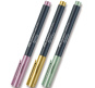 náhled Popisovač permanentní Faber-Castell metalický ledově zelená/E