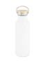 náhled Bílá termoska s bambusovým víčkem - 500 ml