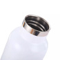 náhled Bílá termoska s bambusovým víčkem - 500 ml