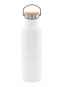 náhled Bílá termoska s bambusovým víčkem - 750 ml