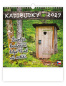 náhled Nástěnný kalendář 2027 Kadibudky