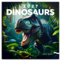 náhled Nástěnný kalendář 2027 Dinosauři poznámkový