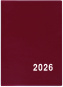 náhled Diář 2026 čtrnáctidenní Hynek-PVC bordó