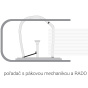 náhled Pořadač A4 7,5cm páka CAESAR OFFICE IMPERATOR PP bordó /E