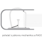 náhled Pořadač A4 8 cm páka CAESAR OFFICE IMPERATOR PP fialová/E