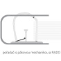 náhled Pořadač A4 8,0 cm páka CAESAR OFFICE IMPERATOR PP růžový /E