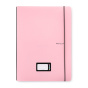 náhled Sešit A4 linka 40l PP Oxybook Pastelini růžový