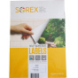 náhled Etikety na archu A4 30x15 mm Sorex 100listů celé balení /E